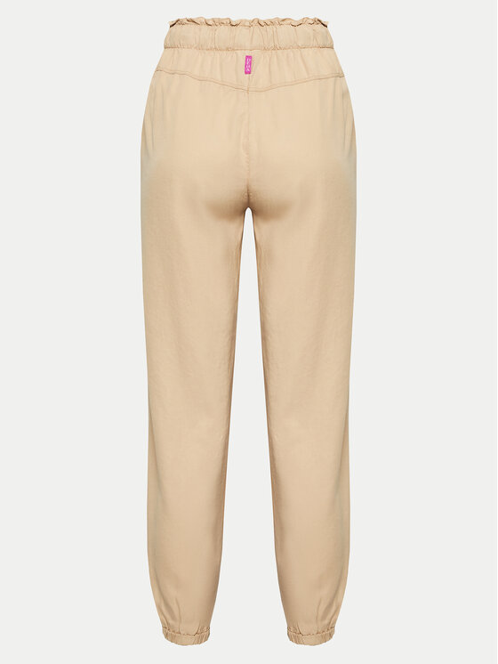 Deha Deha Долнище анцуг A00667 Бежов Regular Fit