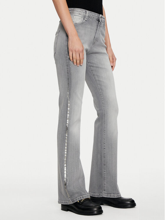 Please Please Дънки P3ALBVDW7A Сив Regular Fit