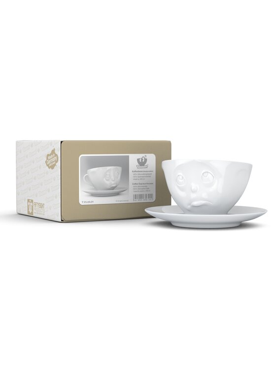 58 products 58 products Filiżanka ze spodkiem uniwersalna - Oh please! Biały