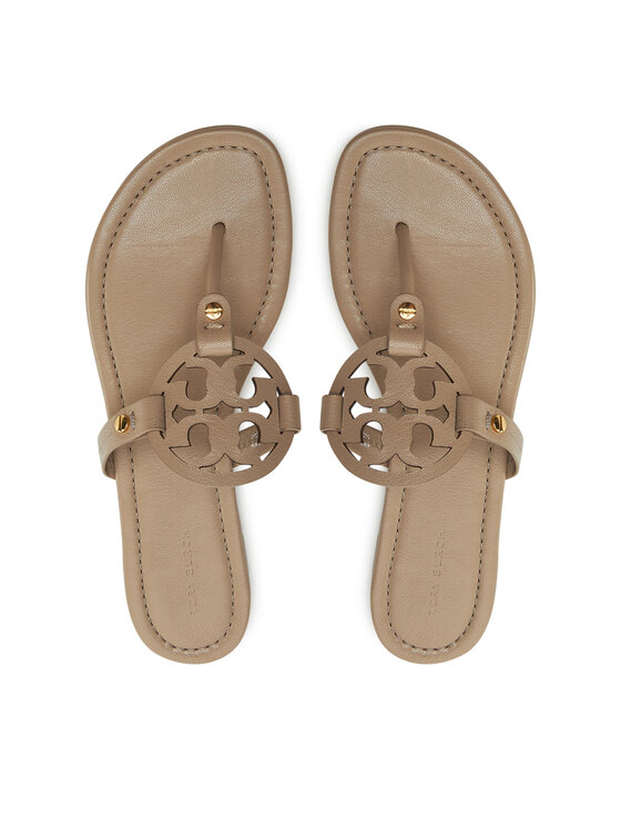 Tory Burch Tory Burch Šlepetės per pirštą Miller 151169 Ruda