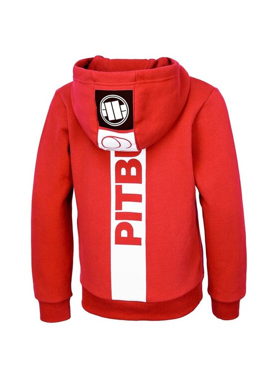 PITBULL PITBULL Bluza Hilltop Junior Pomarańczowy Regular Fit