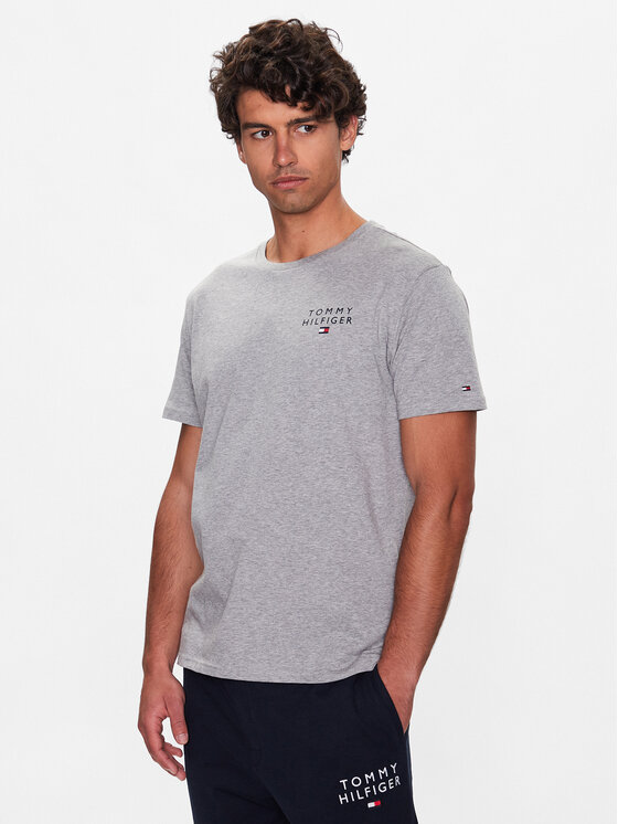 Tommy Hilfiger T-krekls UM0UM02916 Pelēks Regular Fit