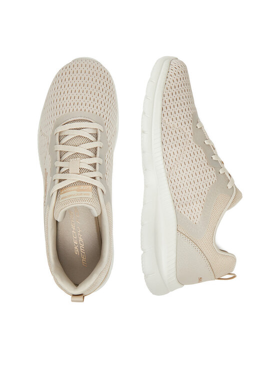 Skechers Skechers Снікерcи BOUNTIFUL 12607 NAT Бежевий