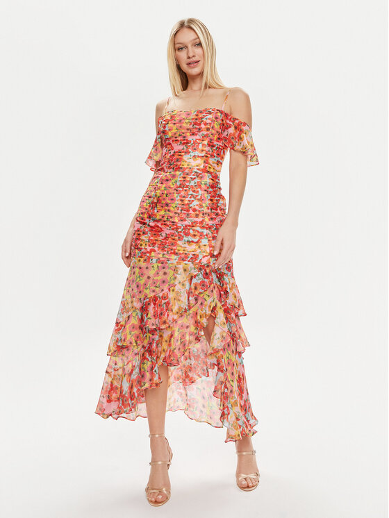Guess Guess Vestito estivo Juliana W4GK26 WCWF2 Multicolore Regular Fit