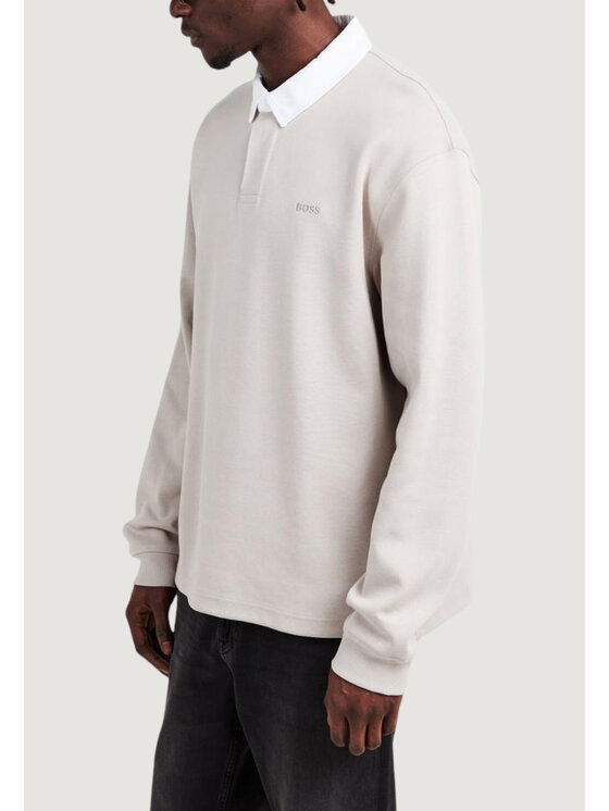 BOSS BOSS Polo Pe_Exis 10277163 Grigio Classic Fit