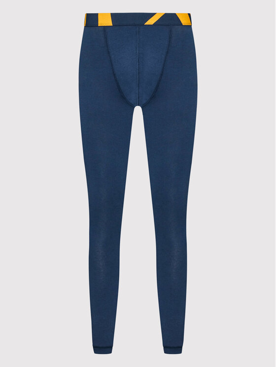 Henderson Henderson Dlouhé spodky Safe 22970 Tmavomodrá Slim Fit