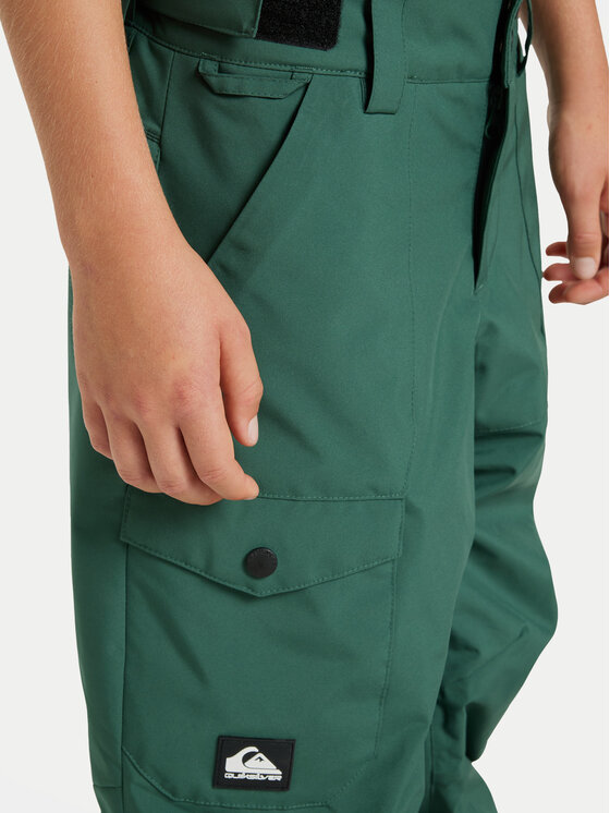 Quiksilver Quiksilver Lumelauapüksid Utility EQBTP03057 Roheline Regular Fit