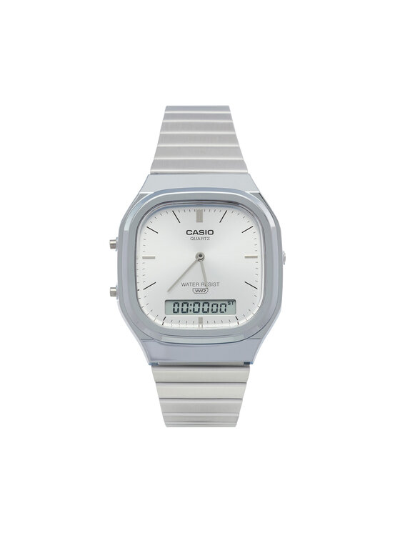 Casio Casio Hodinky AQ-240E-7AEF Stříbrná