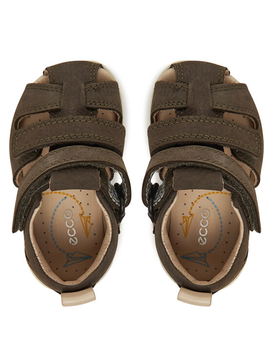 ECCO ECCO Sandály Mini Stride 76113102543 Khaki