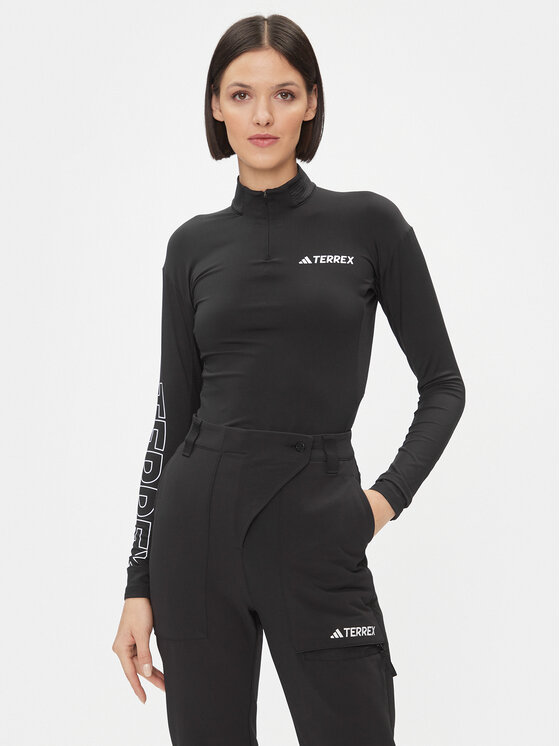 adidas adidas Technikai póló HZ6256 Fekete Slim Fit