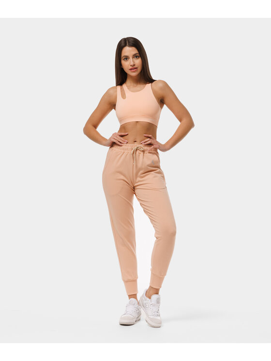 Carpatree Carpatree Biustonosz sportowy Fleur bra Pomarańczowy