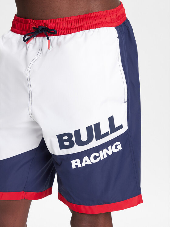 Pepe Jeans Pepe Jeans Szorty kąpielowe Red Bull Racing Block Surfer RMB10004 Granatowy Regular Fit