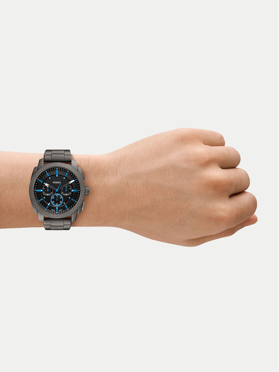 Fossil Fossil Pulkstenis Machine Chronograph FS6098 Pelēks