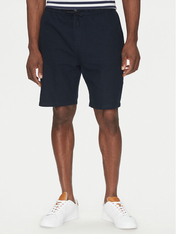 Scotch & Soda Bavlnené šortky 180322 Tmavomodrá Regular Fit