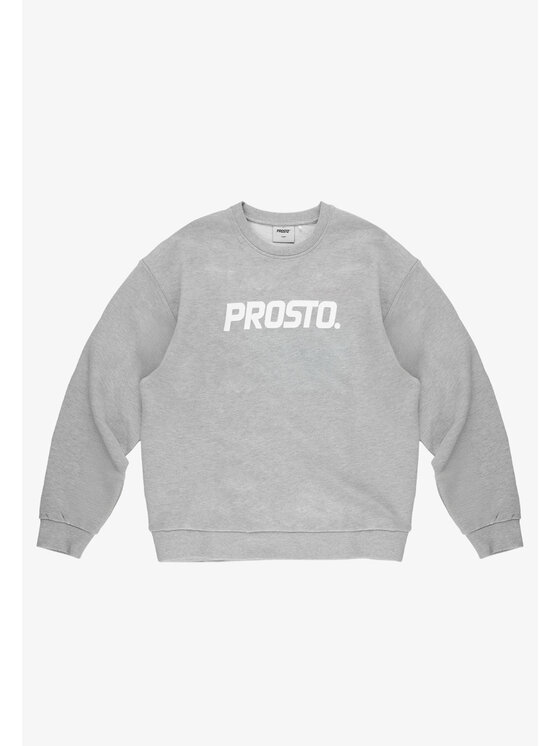 PROSTO. PROSTO. Bluza Old Logo KL261MSWE1012 Szary Regular Fit