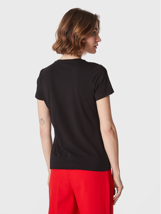 DKNY DKNY Tricou P2MH7OMQ Negru Regular Fit