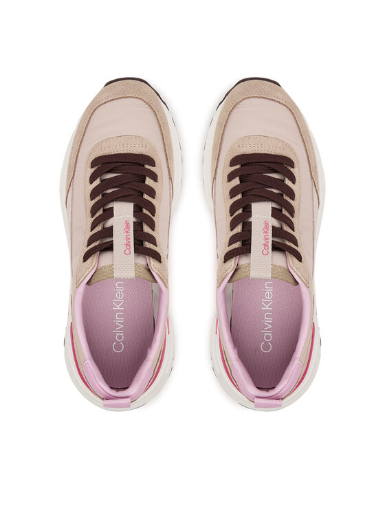 Calvin Klein Calvin Klein Snīkeri Hike Runner Mg Nylon Mix YW0YW02075 Pelēks