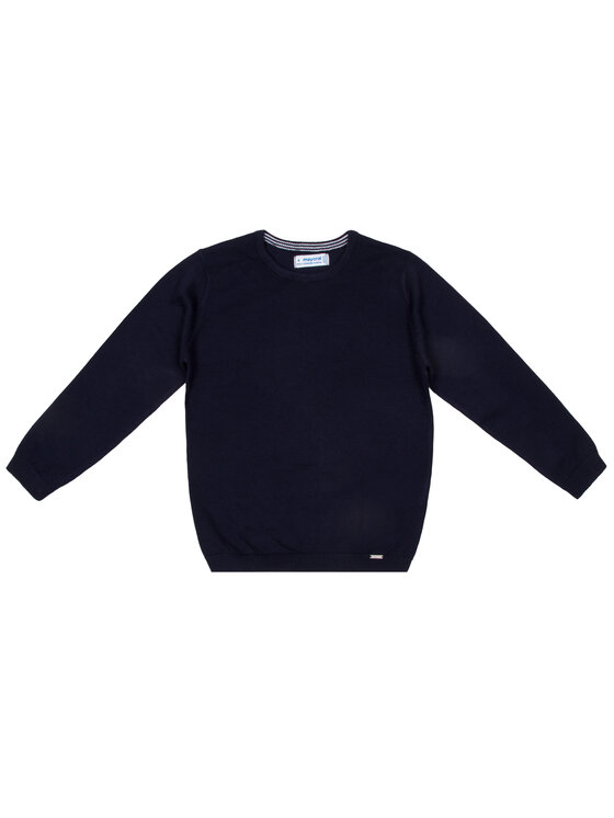 Mayoral Mayoral Sweter 311 Granatowy Regular Fit