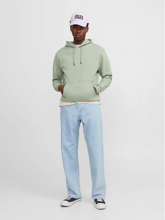 Jack&Jones Jack&Jones Majica dugih rukava Bradley 12249340 Zelena Relaxed Fit