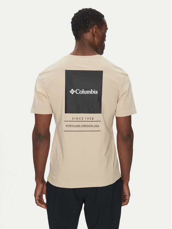 Columbia Columbia T-särk Barton Springs™ 2058331 Beež Regular Fit