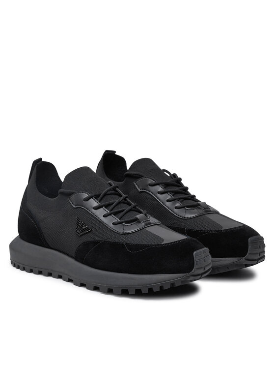 Emporio Armani Emporio Armani Tenisice X4X659 XR105 Crna