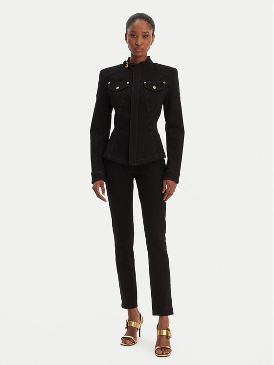 Versace Jeans Couture Versace Jeans Couture Jeansová bunda 80HAS458 DT037 Černá Slim Fit