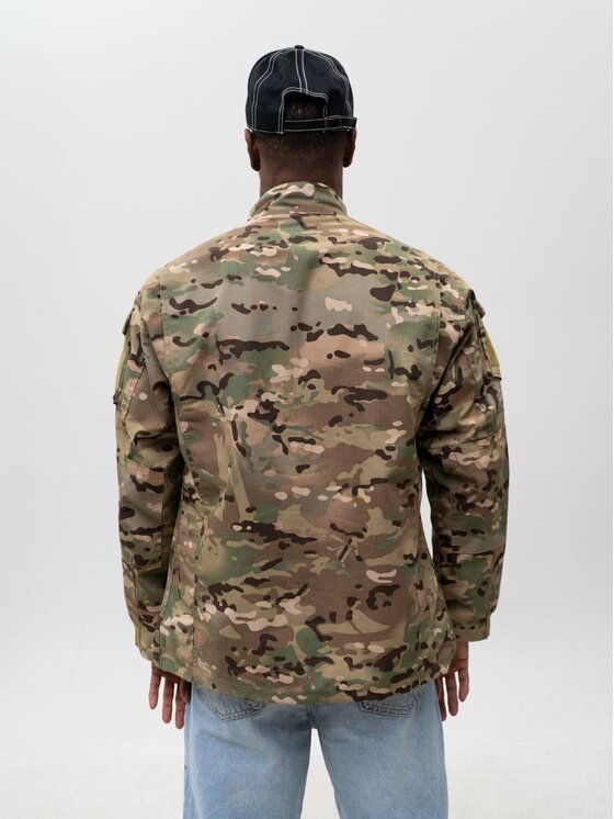 Jigga Wear Jigga Wear Kurtka wielofunkcyjna Moro Camo Wojskowa bluza taktyczna do mundur ripstop 129990 Beżowy Regular Fit