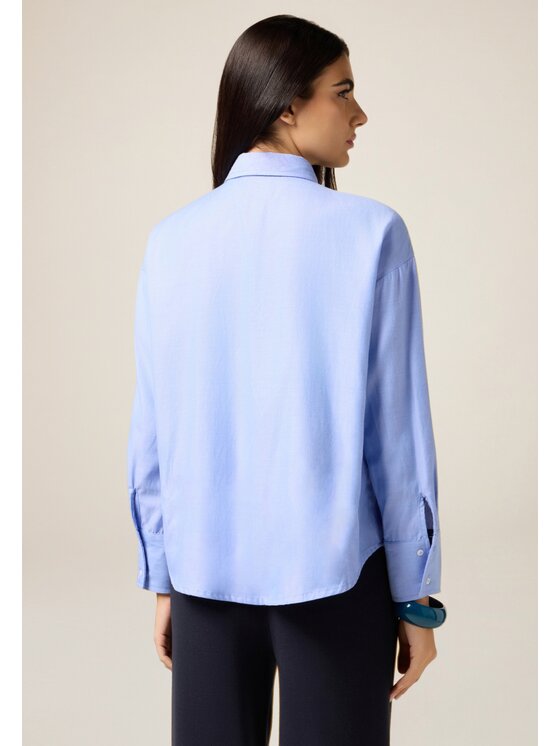 Oltre Oltre Camicia 5035J000857N004 Turchese Regular Fit