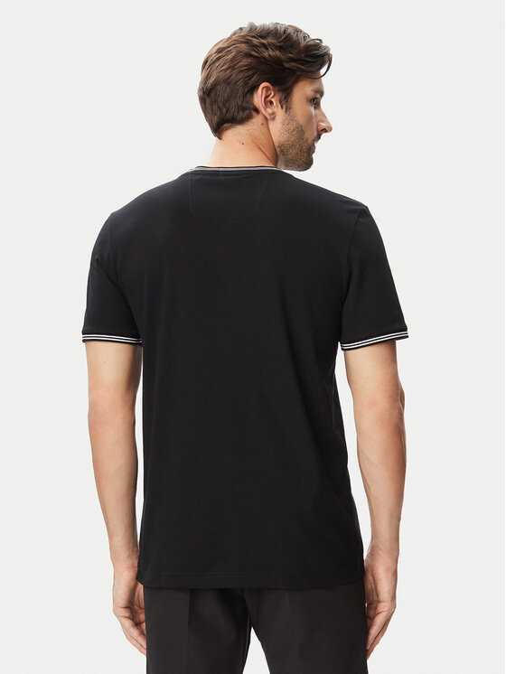BOSS Boss Marškinėliai Taul 50521245 Juoda Regular Fit