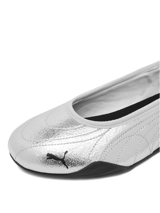 Puma Puma Балетки C-CATCH SOLEIL BALLERINA METALLIC WHISPER 40584301 Срібний