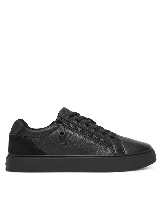 Calvin Klein Calvin Klein Sneakers Classic Cup Laceup Zip Lth YM0YM01437 Negru