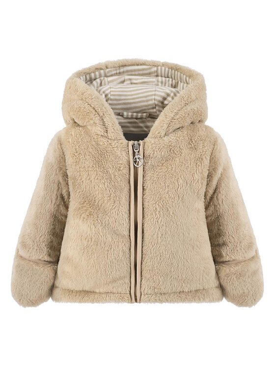 Kanz Kanz Kurtka anorak 0003515-6830 Beżowy Basic Fit