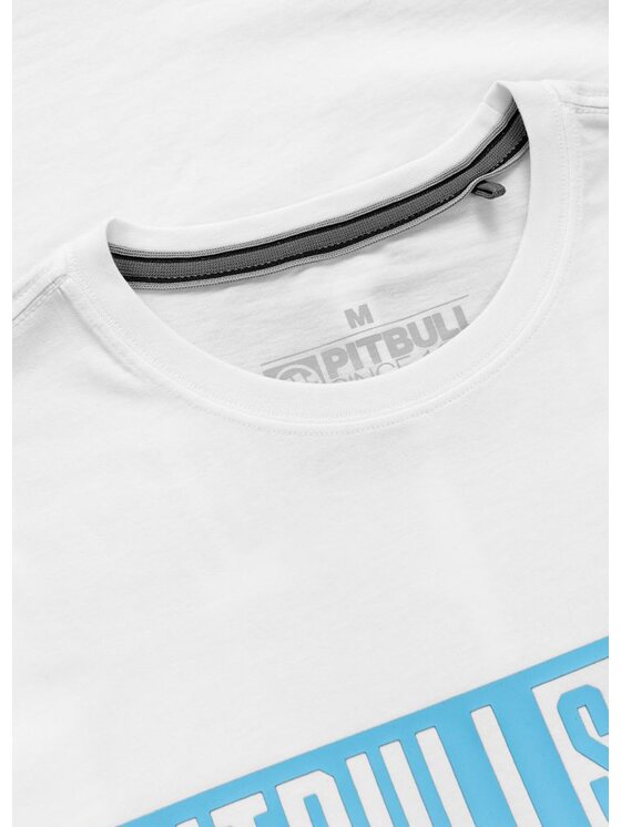 PITBULL PITBULL T-Shirt EIGHTY NINE DOG Biały Regular Fit