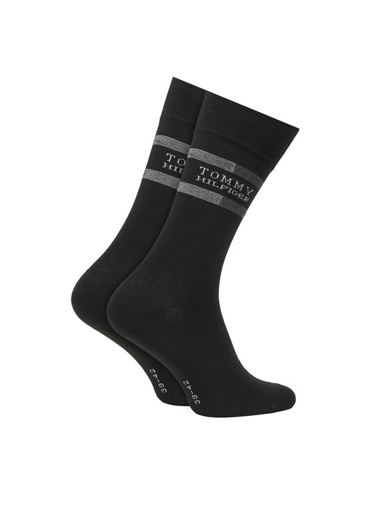 Tommy Hilfiger Tommy Hilfiger Κάλτσες μακριές 701235376 Μαύρο