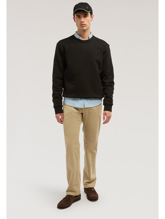 Trussardi Trussardi Sweter G8088000132N033 Czarny Regular Fit