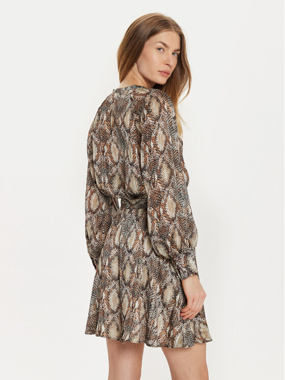 Morgan Morgan Rochie de zi 242-RLIPA.F Bej Regular Fit