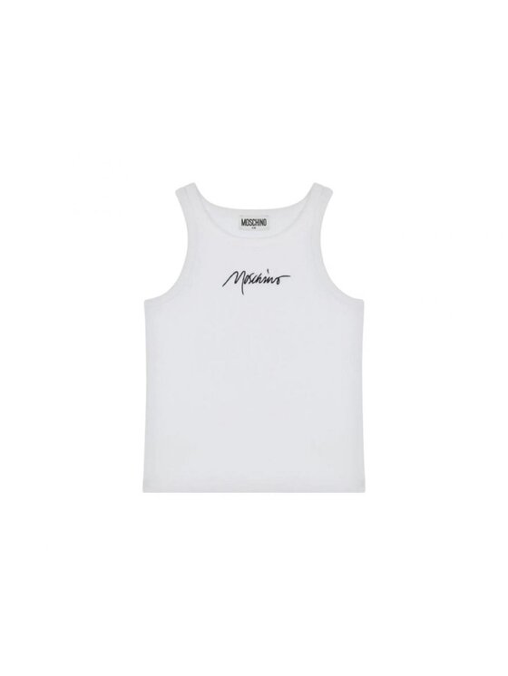 LOVE MOSCHINO LOVE MOSCHINO Podkoszulek hdm06m_lba39 Biały Regular Fit