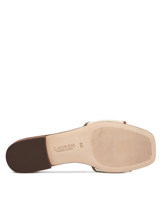 LAUREN RALPH LAUREN LAUREN RALPH LAUREN Klapki 802P04395003 Écru