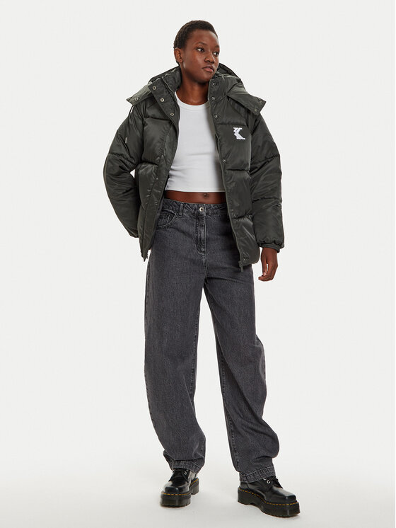 Karl Kani Karl Kani Geacă din puf Og Os Puffer Jacket 61760007 Negru Regular Fit