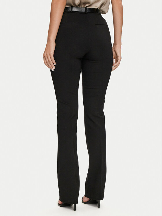 Marciano Guess Marciano Guess Kalhoty z materiálu 4YGB23 6375Z Černá Regular Fit
