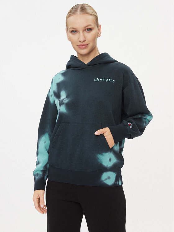 Champion Μπλούζα Hooded Sweatshirt 116753 Πράσινο Regular Fit