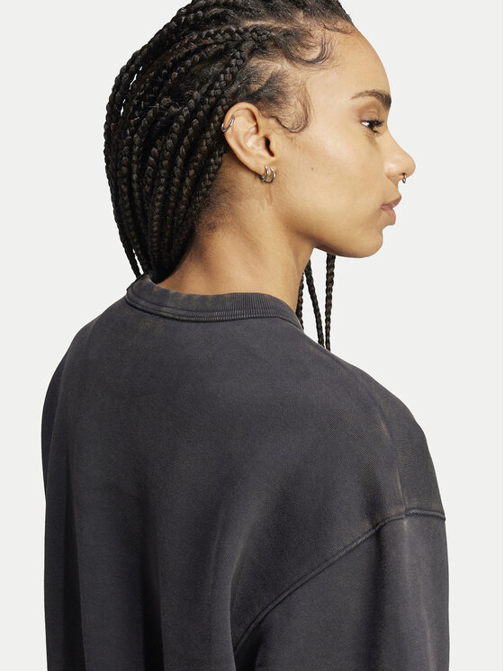 adidas adidas Суитшърт Premium Essentials JP2515 Черен Oversize