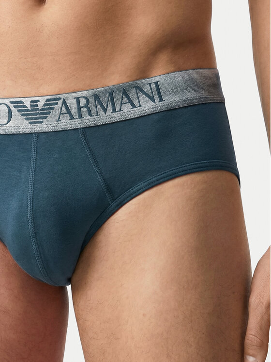 Emporio Armani Underwear Emporio Armani Underwear Komplet slipów EM000258 AF18886 MB396 Granatowy