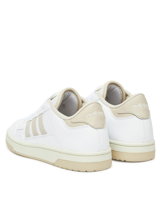 adidas adidas Basketbalové boty Rapid Court Low JR3162 Bílá