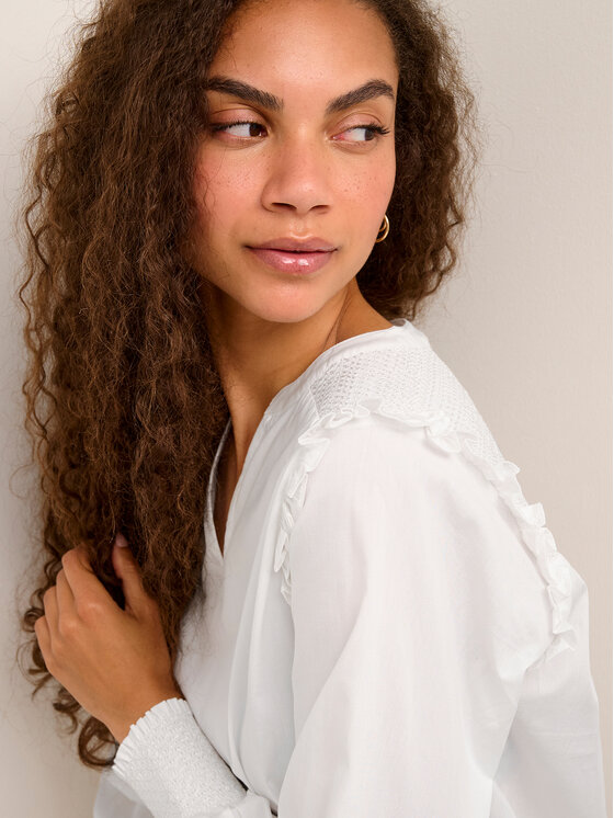 Blusa Heddi 10104265 Bianco A-Line Fit
