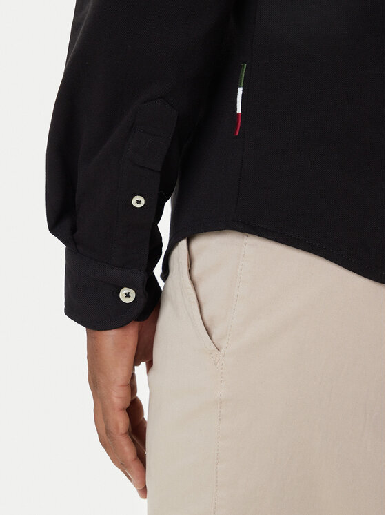 Aeronautica Militare Aeronautica Militare Camicia 252CA1265UP00342 Nero Regular Fit