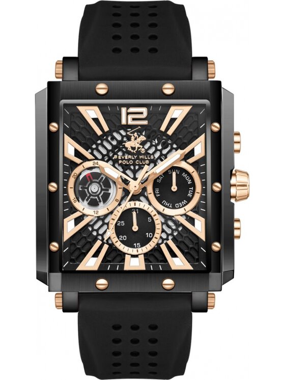 Beverly Hills Polo Club Beverly Hills Polo Club Zegarek BP3661X.651 Czarny