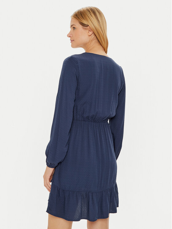Pepe Jeans Pepe Jeans Vsakodnevna obleka Kendall PL953610 Mornarsko modra Regular Fit