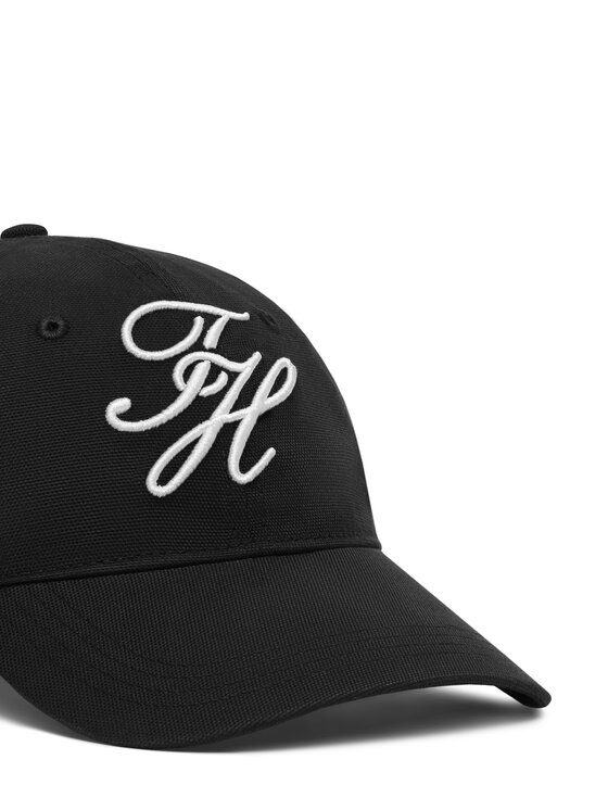 Tommy Hilfiger Tommy Hilfiger Czapka z daszkiem Logo Embroidery Baseball Cap AM0AM14120 Czarny