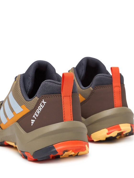 adidas adidas Trekingová obuv Terrex Ax4S Speed Lacing JR9060 Kaki